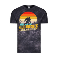 Cloud Black hide and seek world champion bigfoot t  shirt hide and seek world cham Vintage Tee - linhVisuals