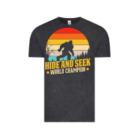 Vintage Black hide and seek world champion bigfoot t  shirt hide and seek world cham Vintage Tee - linhVisuals
