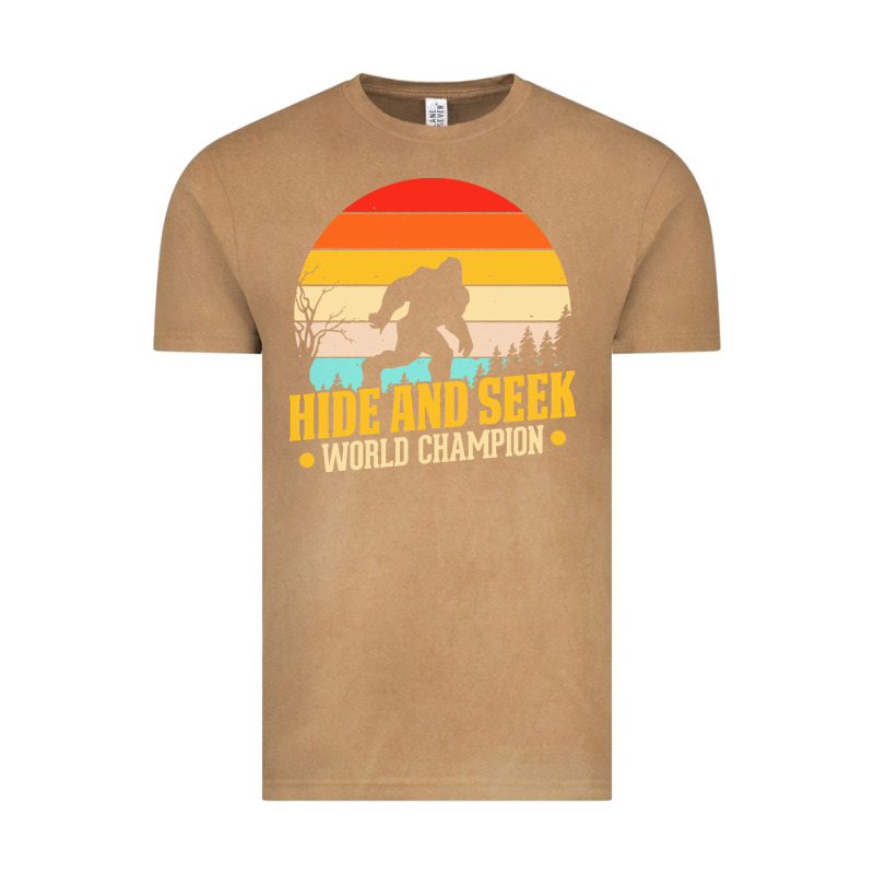 Hide And Seek World Champion Bigfoot T  Shirt Hide And Seek World Cham Vintage Tee by linhVisuals | Teevron