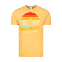 Vintage Mustard hide and seek world champion bigfoot t  shirt hide and seek world cham Vintage Tee - linhVisuals