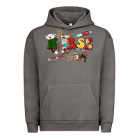 Pigment Tornado Christmas nurse Urban Hoodie - BarkalooDesign
