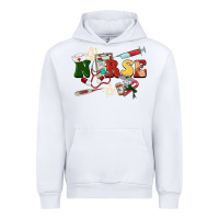 White Christmas nurse Urban Hoodie - BarkalooDesign