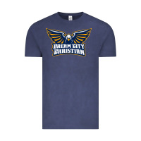 Vintage Denim twin city christian school Vintage Tee - linhVisuals