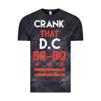 Cloud Black vintage washington d.c crank that go go music design gift. t shirt Vintage Tee - linhVisuals