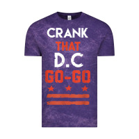 Cloud Purple vintage washington d.c crank that go go music design gift. t shirt Vintage Tee - linhVisuals