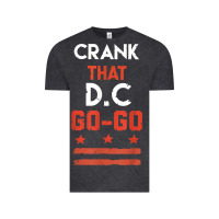 Vintage Washington D.c Crank That Go Go Music Design Gift. T Shirt Vintage Tee | Teevron