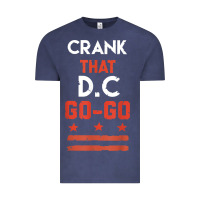 Vintage Denim vintage washington d.c crank that go go music design gift. t shirt Vintage Tee - linhVisuals