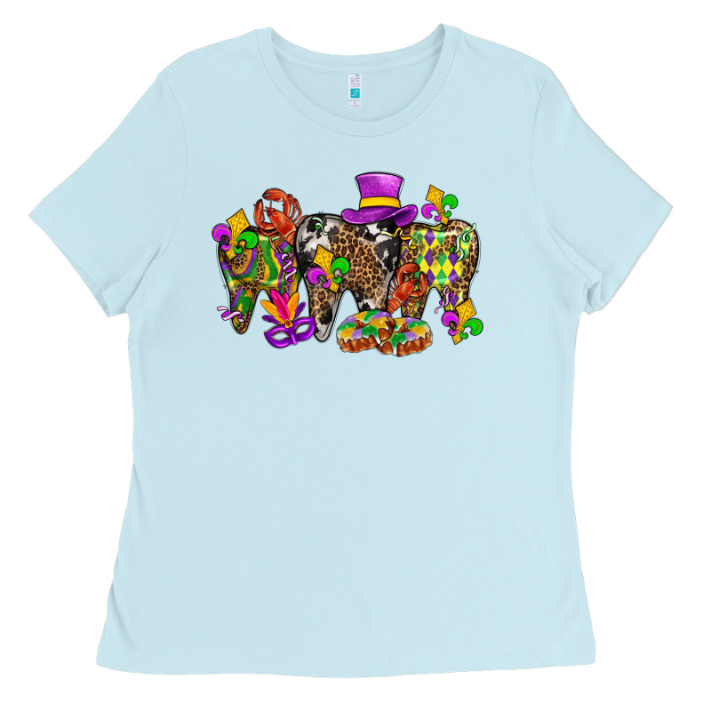Mardi Gras Dental Ladies Tee by BundleAndBundleShop | Teevron