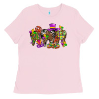 Bubblegum Pink mardi gras dental Ladies Tee - BundleAndBundleShop