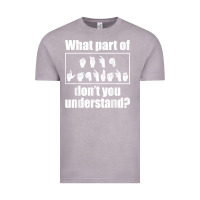 Vintage Zinc funny sign language gift men women hand symbol interpreter t shirt Vintage Tee - linhVisuals