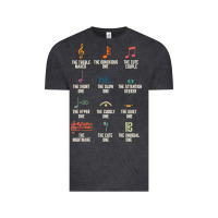 Vintage Black musical notes symbol definition   humor musician t shirt Vintage Tee - linhVisuals