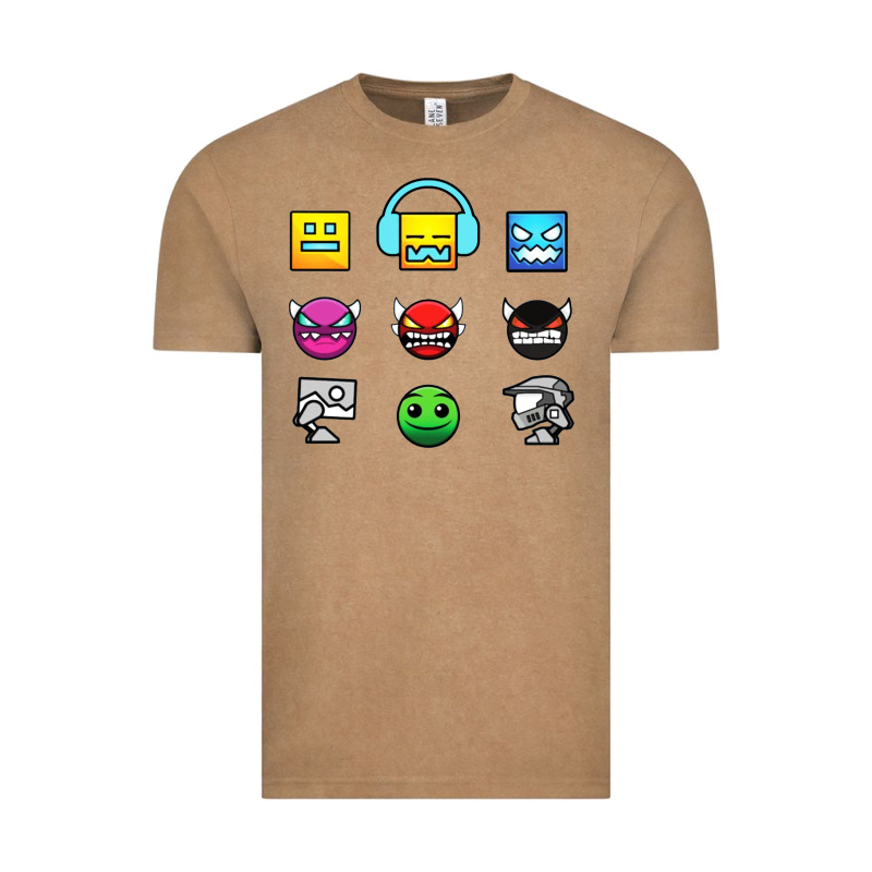 Geometry Dash Insane Vintage Tee by linhVisuals | Teevron