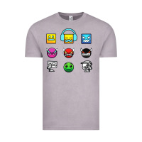 Vintage Zinc geometry dash insane Vintage Tee - linhVisuals