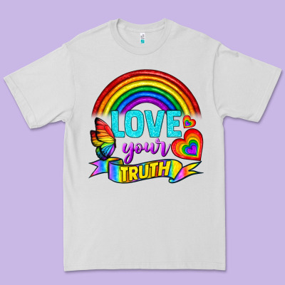 Love Your Truth Premium Tee Designed By Bundleandbundleshop