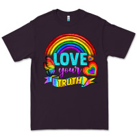 Plum Love Your Truth Premium Tee - BundleAndBundleShop