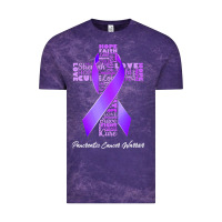 Cloud Purple pancreatic cancer t shirtfaith hope love pancreatic cancer warrior t s Vintage Tee - linhVisuals