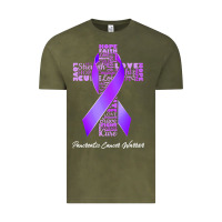 Pancreatic Cancer T Shirtfaith Hope Love Pancreatic Cancer Warrior T S Vintage Tee | Teevron