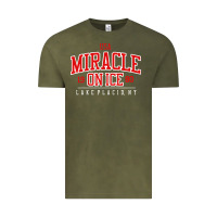 Vintage Olive miracle on ice Vintage Tee - linhVisuals