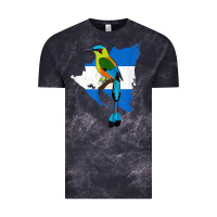 Cloud Black nicaragua guardabarranco, nicaragua t shirt Vintage Tee - linhVisuals