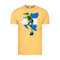 Vintage Mustard nicaragua guardabarranco, nicaragua t shirt Vintage Tee - linhVisuals
