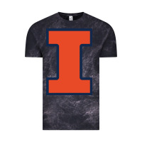 Cloud Black illinois Vintage Tee - linhVisuals