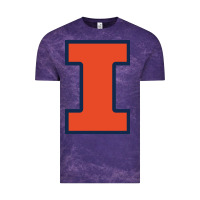 Cloud Purple illinois Vintage Tee - linhVisuals