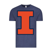 Vintage Denim illinois Vintage Tee - linhVisuals