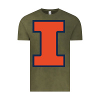 Vintage Olive illinois Vintage Tee - linhVisuals