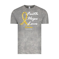 Cloud Rock sarcoma awareness t  shirt sarcoma awareness faith hope love   in this Vintage Tee - linhVisuals
