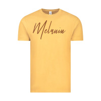 Vintage Mustard womens melanin for black history v neck t shirt Vintage Tee - linhVisuals