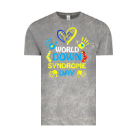 Cloud Rock world down syndrome day t shirt support and awareness 3.21 t shirt Vintage Tee - linhVisuals