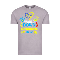 Vintage Zinc world down syndrome day t shirt support and awareness 3.21 t shirt Vintage Tee - linhVisuals