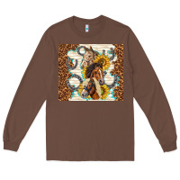 Chestnut horses with sunflowers Long Sleeve Tee - TumblerDesignByShophia