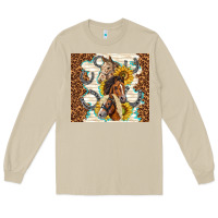Mushroom horses with sunflowers Long Sleeve Tee - TumblerDesignByShophia
