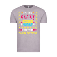 Vintage Zinc oncology nurse t  shirt i'm the crazy oncology nurse t  shirt Vintage Tee - linhVisuals