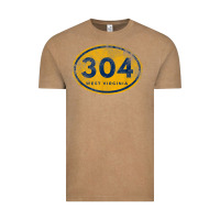 Vintage Coffee 304 west virginia home t shirt Vintage Tee - linhVisuals