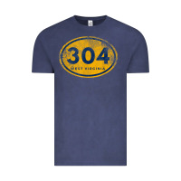 Vintage Denim 304 west virginia home t shirt Vintage Tee - linhVisuals