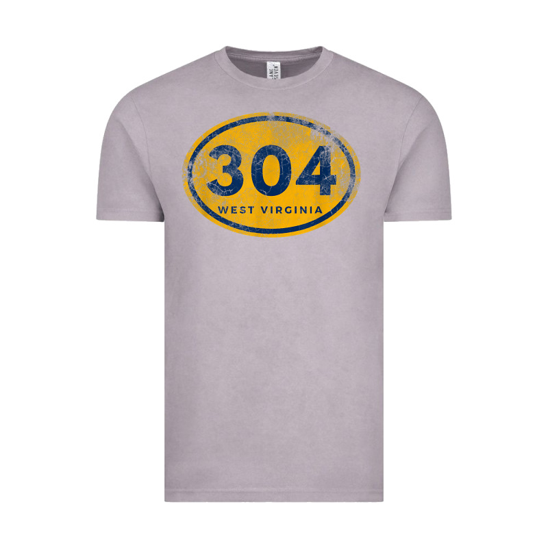304 West Virginia Home T Shirt Vintage Tee by linhVisuals | Teevron