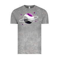 Cloud Rock asexual outer space planet ace pride t shirt Vintage Tee - linhVisuals