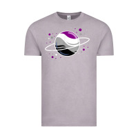 Vintage Zinc asexual outer space planet ace pride t shirt Vintage Tee - linhVisuals