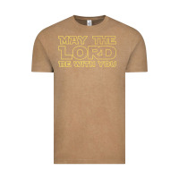 Vintage Coffee may the lord be with you by jesus surfed apparel co premium t shirt Vintage Tee - linhVisuals