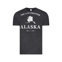 Alaska The Last Frontier T Shirt Vintage Tee | Teevron