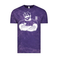 Cloud Purple bobo bear   adam likes crossing arms t shirt Vintage Tee - linhVisuals