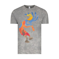 Cloud Rock dancing kokopelli southwestern usa native american symbol t shirt Vintage Tee - linhVisuals