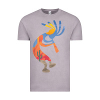Vintage Zinc dancing kokopelli southwestern usa native american symbol t shirt Vintage Tee - linhVisuals