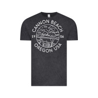 Vintage Black cannon beach 1956 oregon clatsop sweatshirt Vintage Tee - linhVisuals
