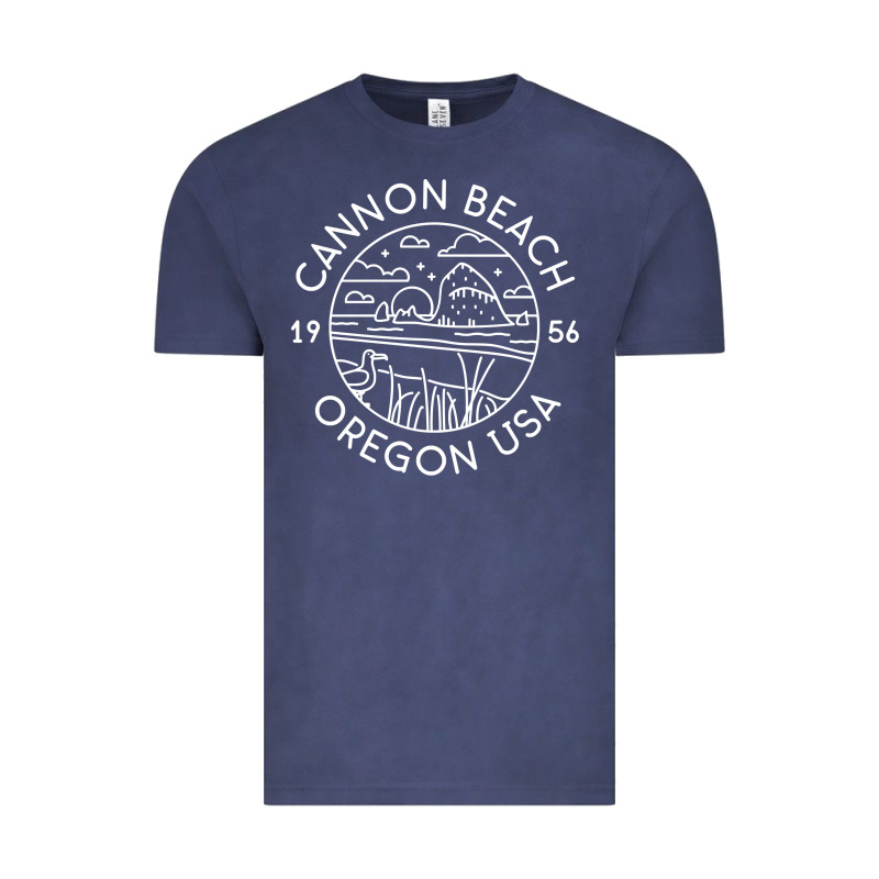 Cannon Beach 1956 Oregon Clatsop Sweatshirt Vintage Tee by linhVisuals | Teevron