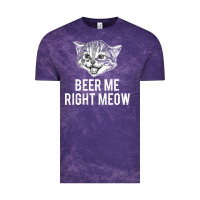 Beer Me Right Meow Vintage Tee | Teevron
