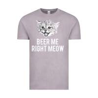 Vintage Zinc beer me right meow Vintage Tee - linhVisuals