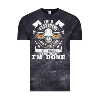 Cloud Black i'm a carpenter i don't stop   funny carpentry woodworking t shirt Vintage Tee - linhVisuals